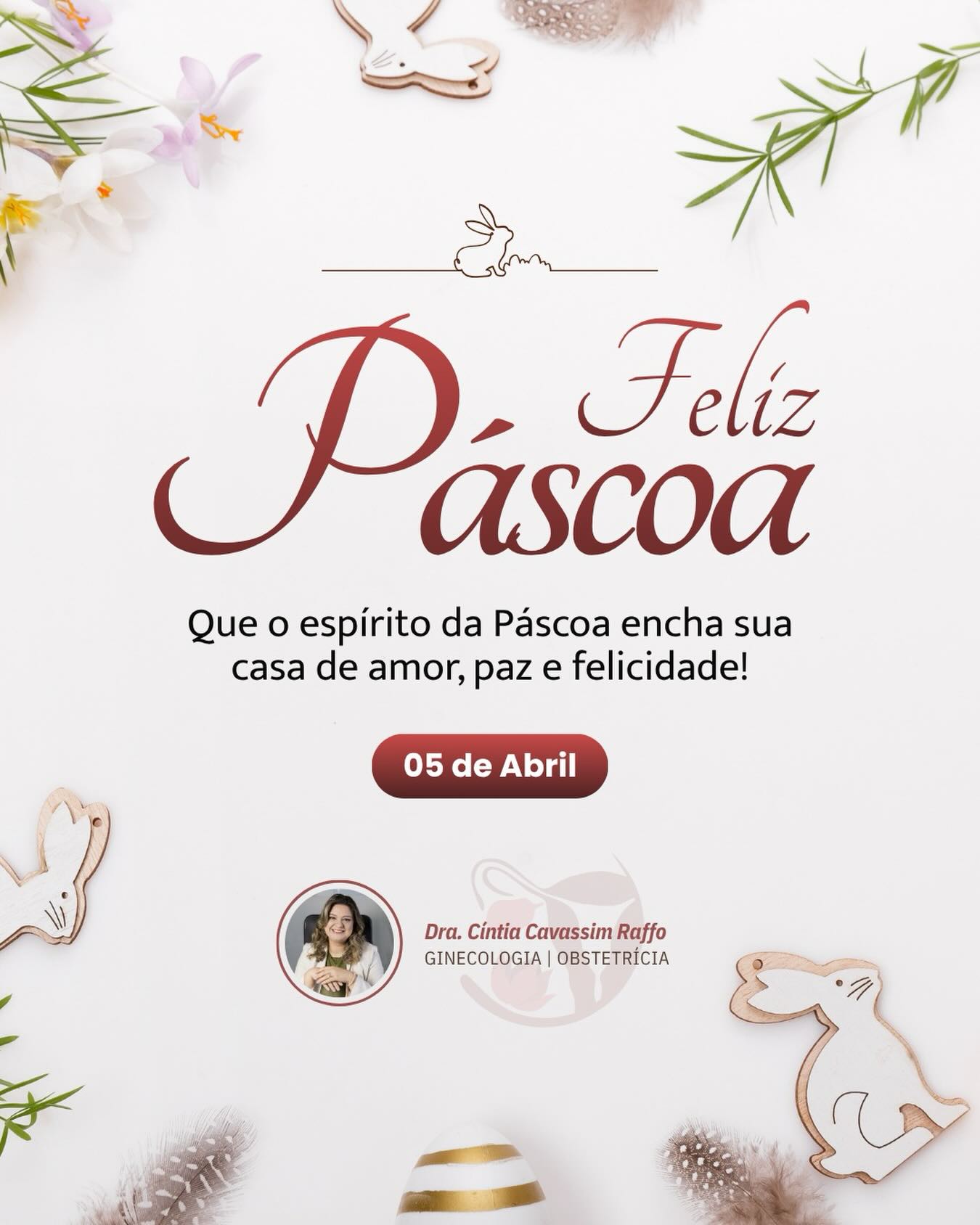 Elegância nos detalhes da clínica de Ginecologia da Dra. Cíntia